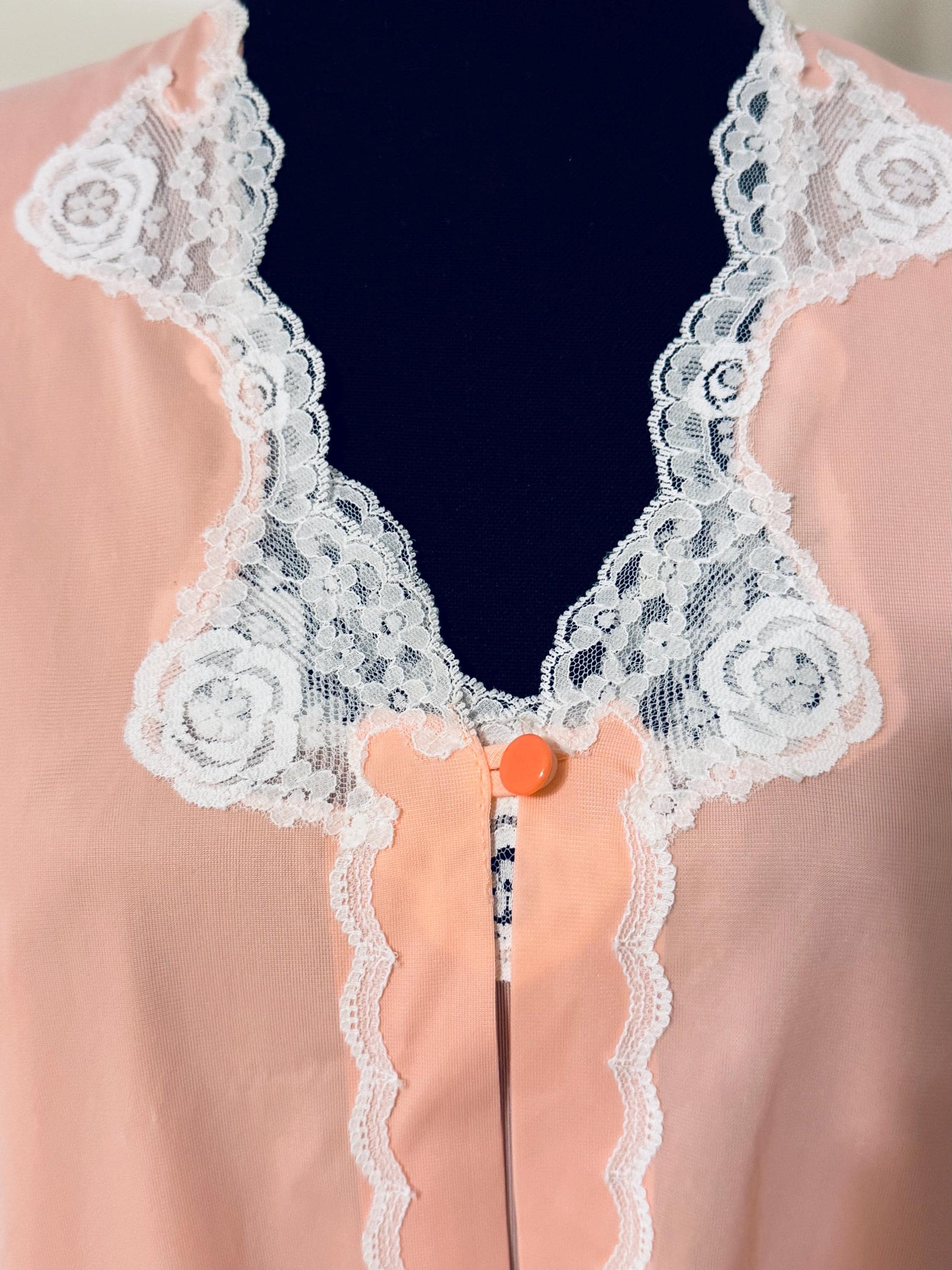 Peach Lingerie Set