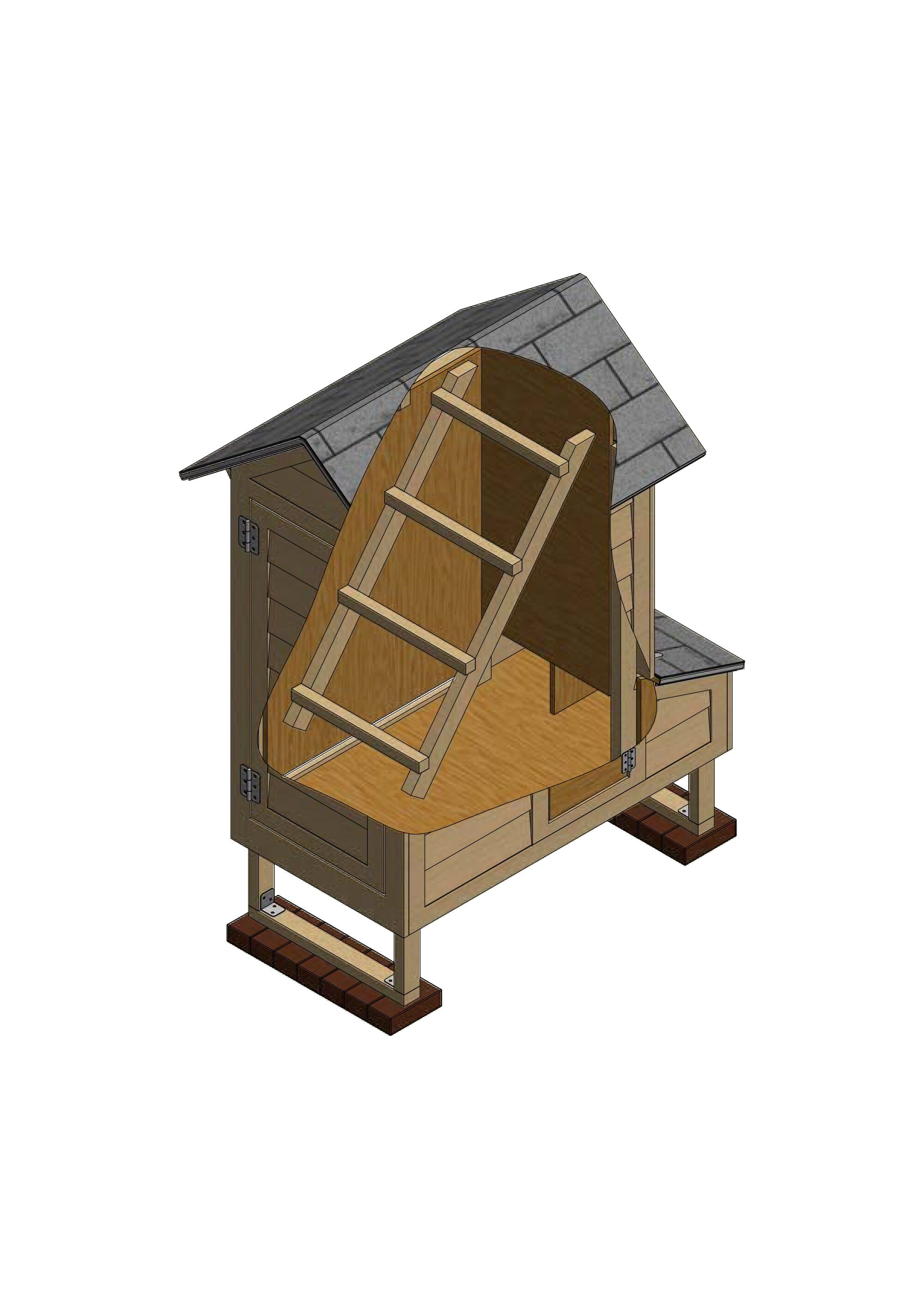 Chicken Coop Plans 2x4 Walk in Chicken Coop for 6 Chickens Etsy
