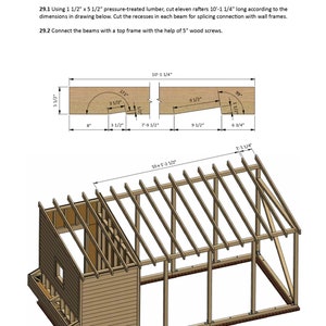 diy wooden walk in chicken run plans for roof framing