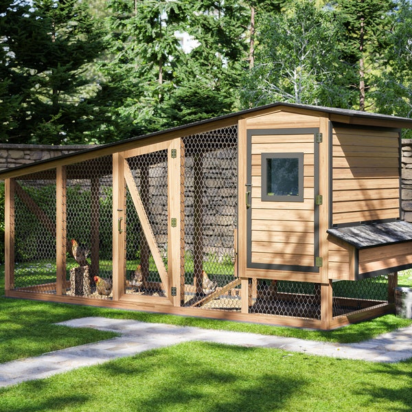 Chicken Coop Plans Etsy