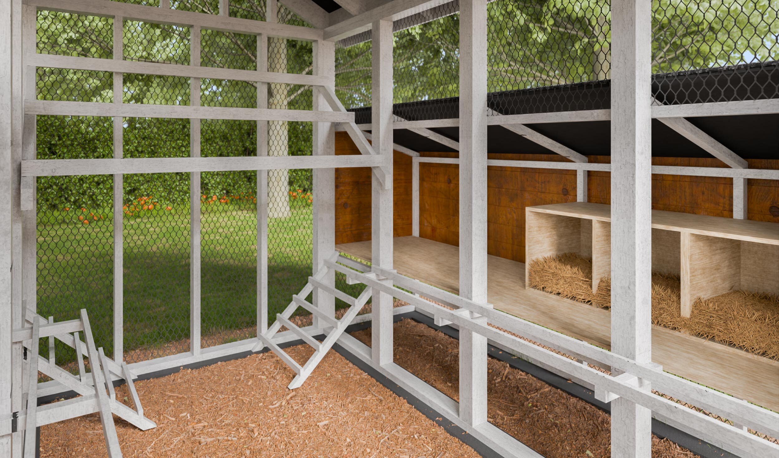 DIY Walk-in Chicken Coop Plans: 10x12 for 12 Chickens (PDF) - Etsy