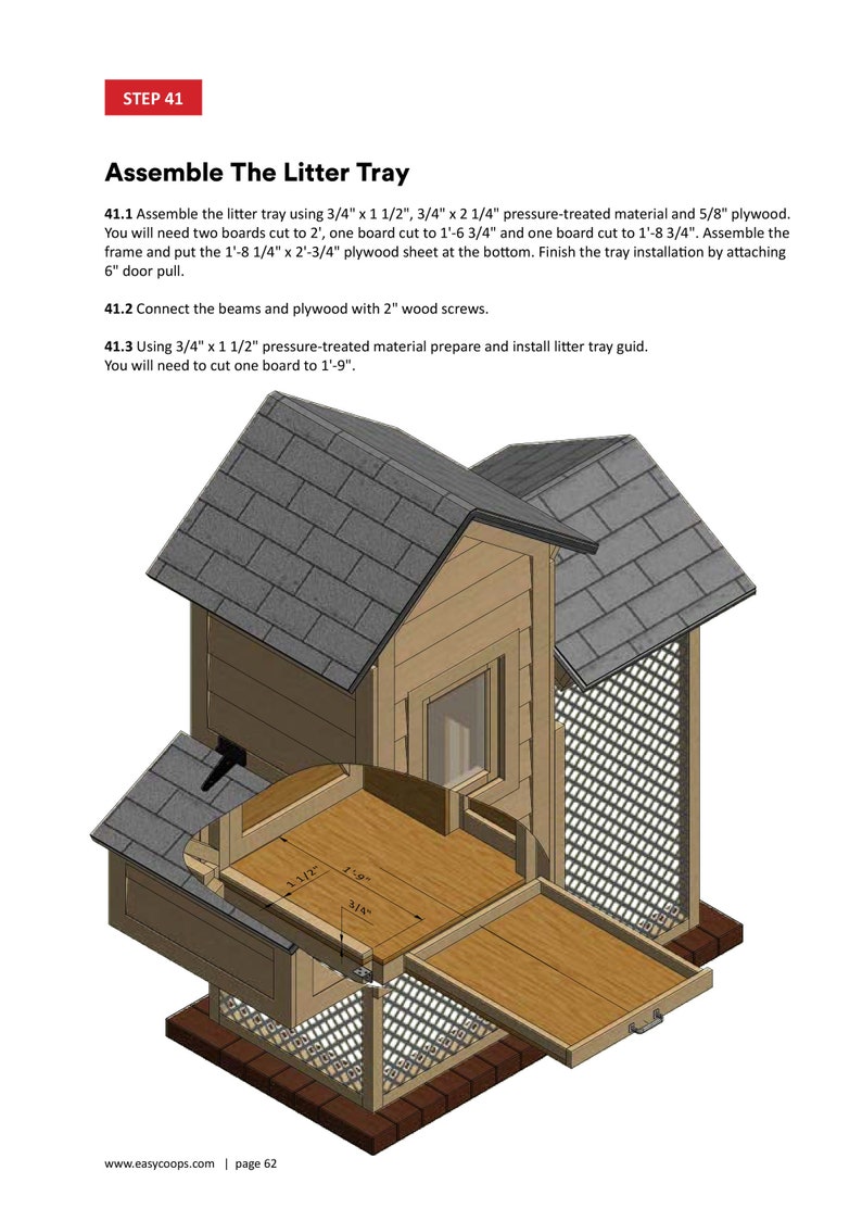 2x4 Chicken Coop Plans DIY Walk in Chicken Run for 6 Chickens Etsy