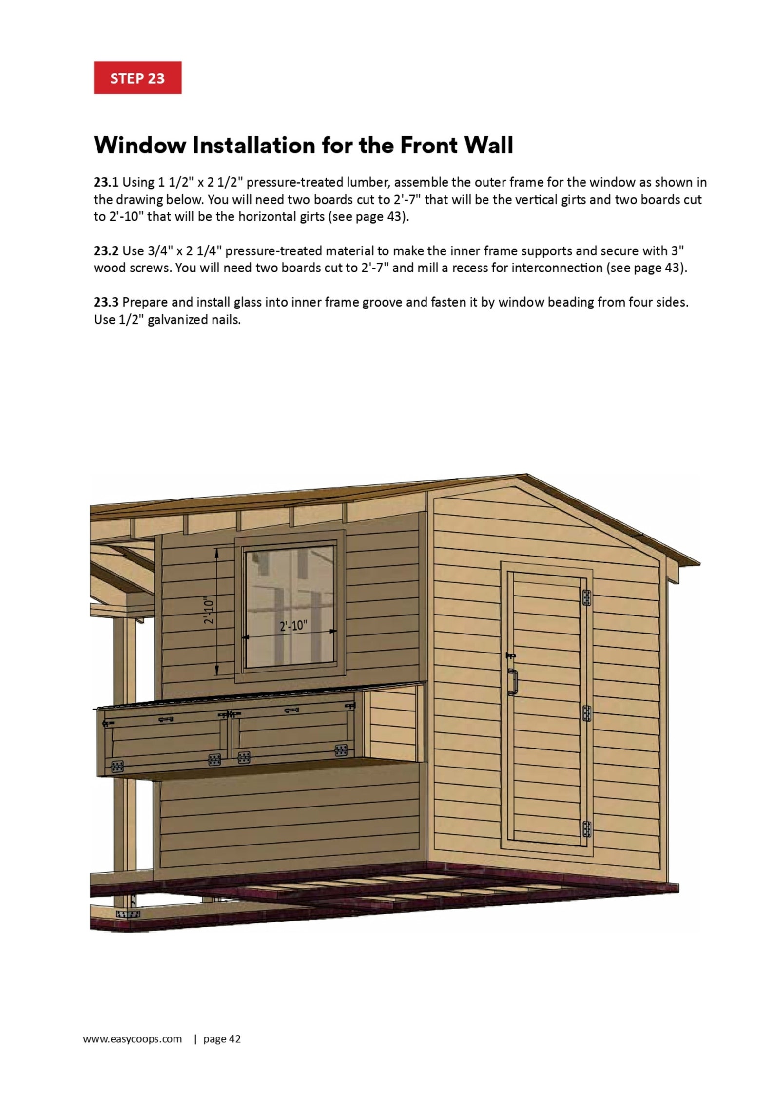 8x16 Chicken Coop Plans DIY Walk in Chicken Run for 20 Etsy