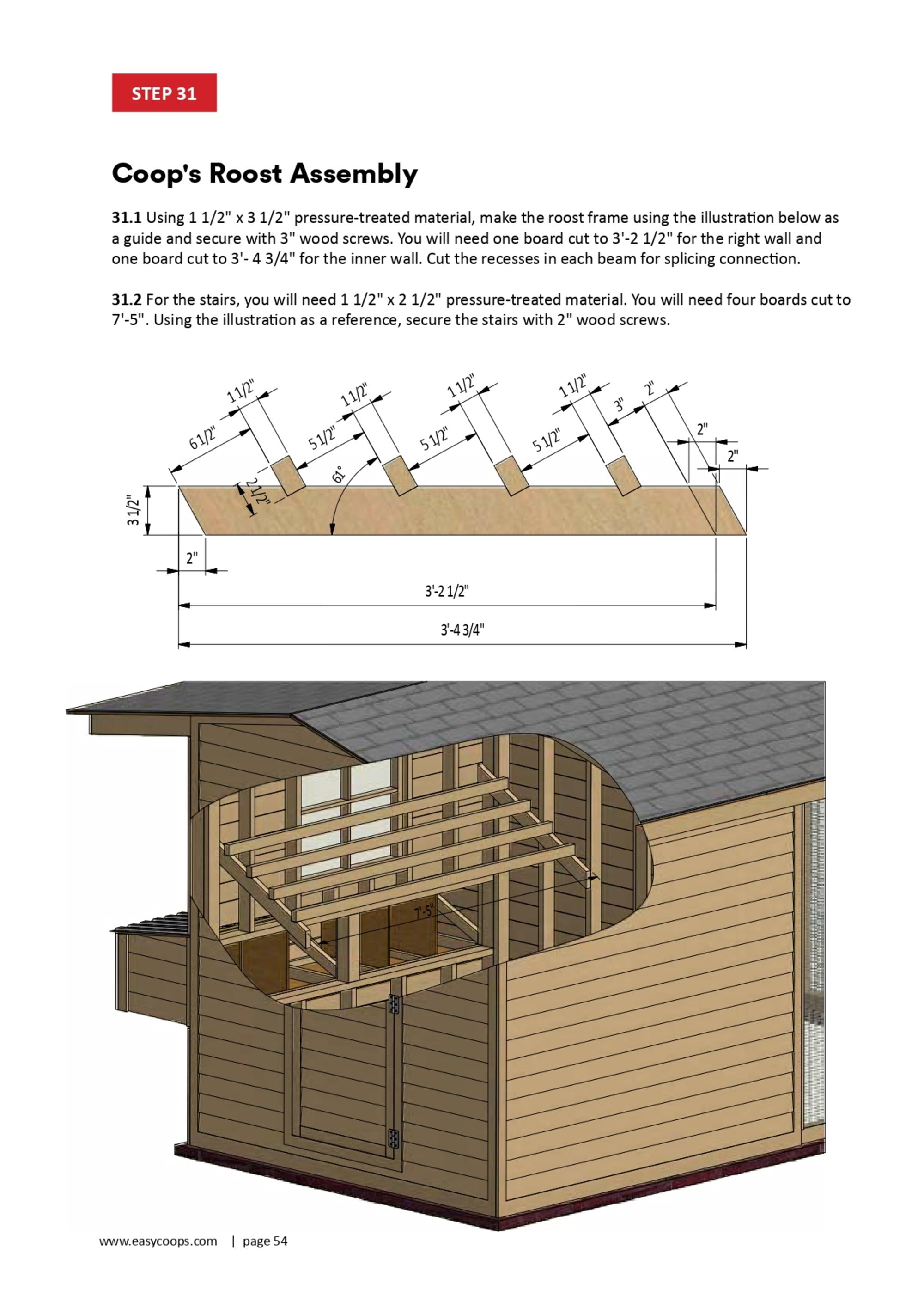 8x16 Chicken Coop Plans DIY Walk in Chicken Run for 20 Etsy Australia