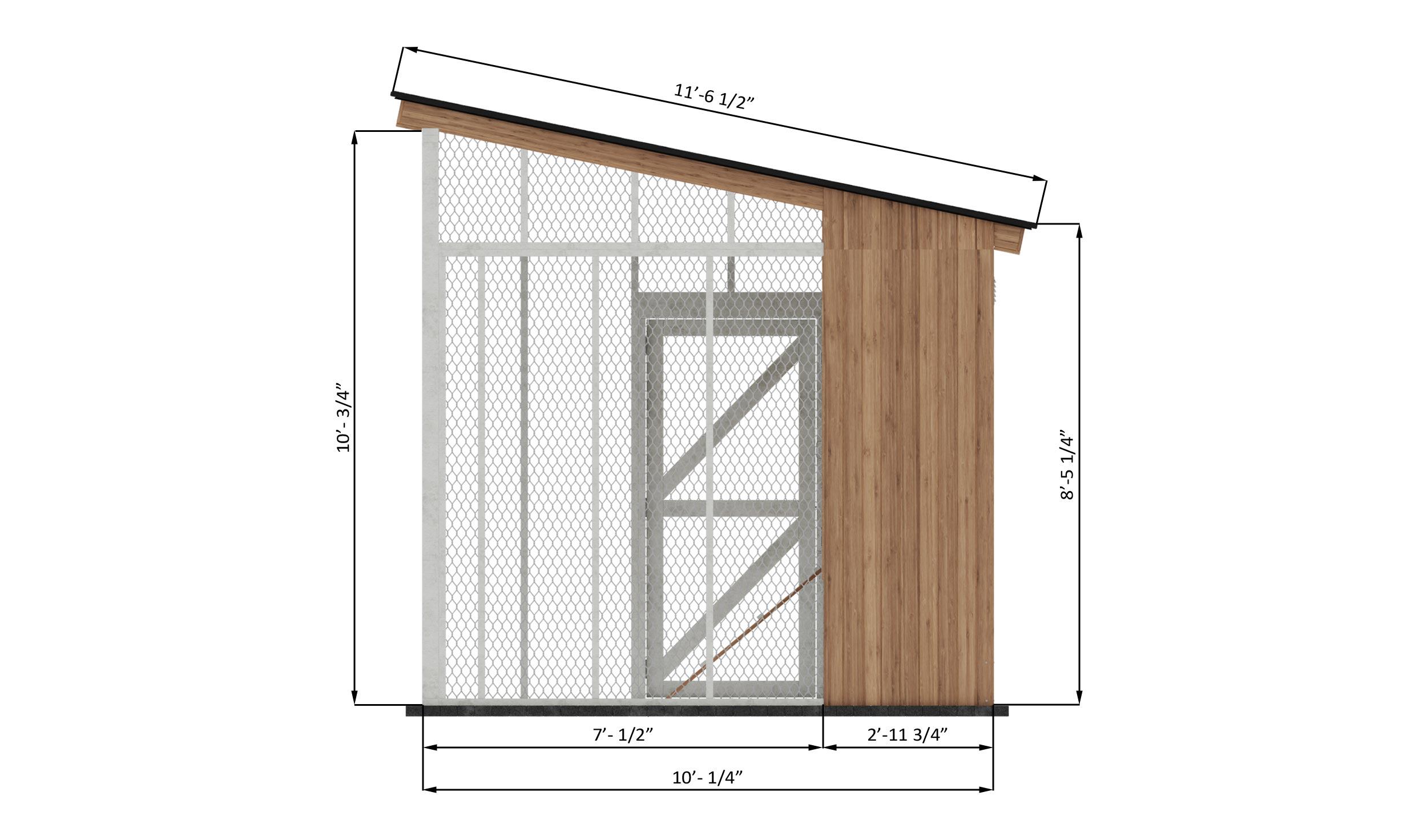 10x12 Chicken Coop Plans With Run, Large Walk-in Coop, DIY Backyard Hen ...