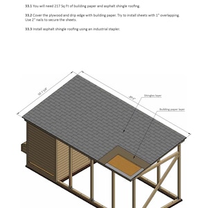 Chicken Coop Plans 20x9 DIY Walk in Chicken Run for 12 Chickens - Etsy