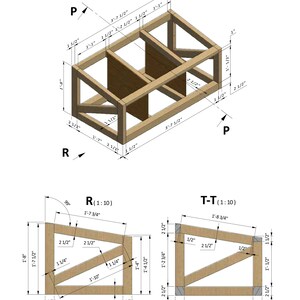 Chicken Coop Plans 4x8 Walk in Chicken Run for 10 Chickens - Etsy