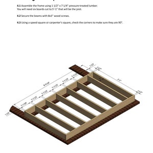 chicken coop floor framing