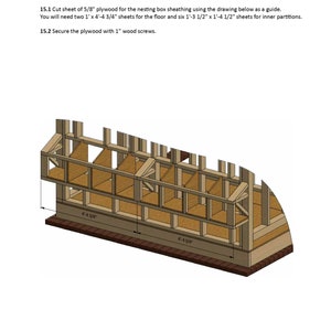 Chicken Coop Plans 20x9 DIY Walk in Chicken Run for 12 Chickens - Etsy