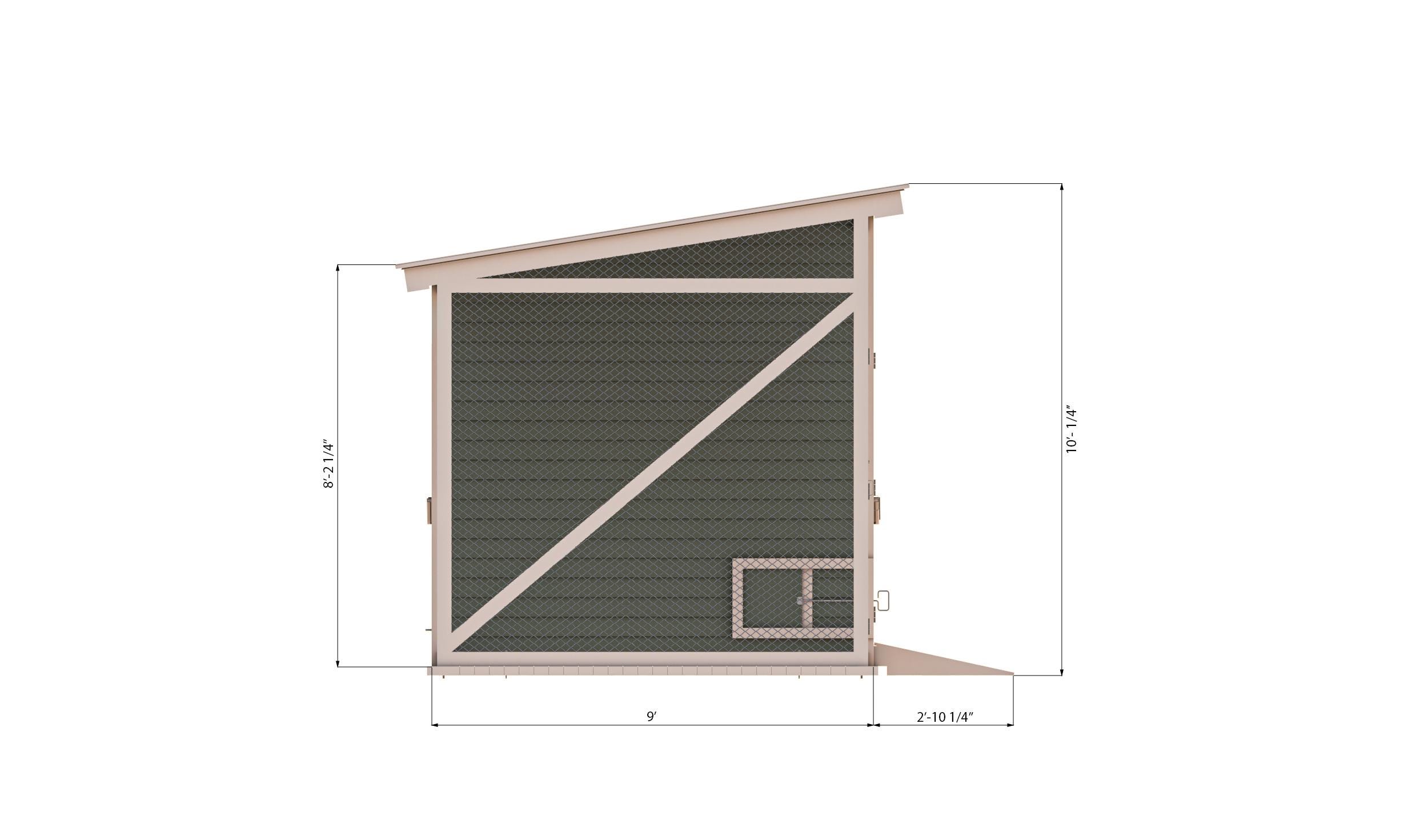 Chicken Coop Plans 20x9 DIY Walk in Chicken Run for 12 Chickens - Etsy ...