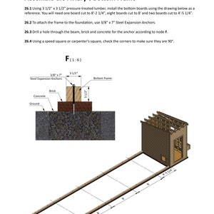 Chicken Coop Plans 9x42 DIY Walk in Chicken Run for 22 Chickens - Etsy