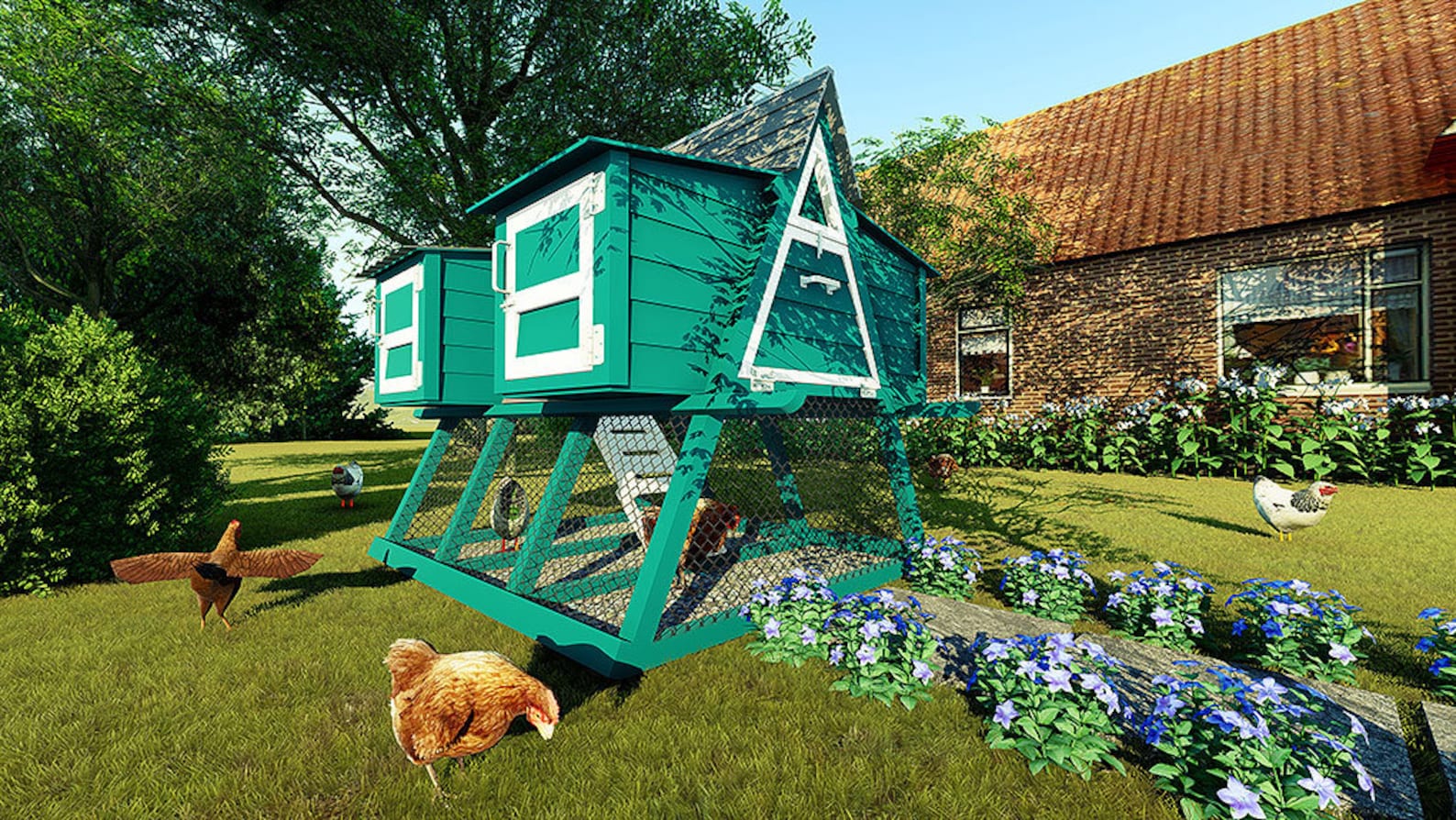 7x6 DIY Chicken Coop Plans 6 chickens Etsy