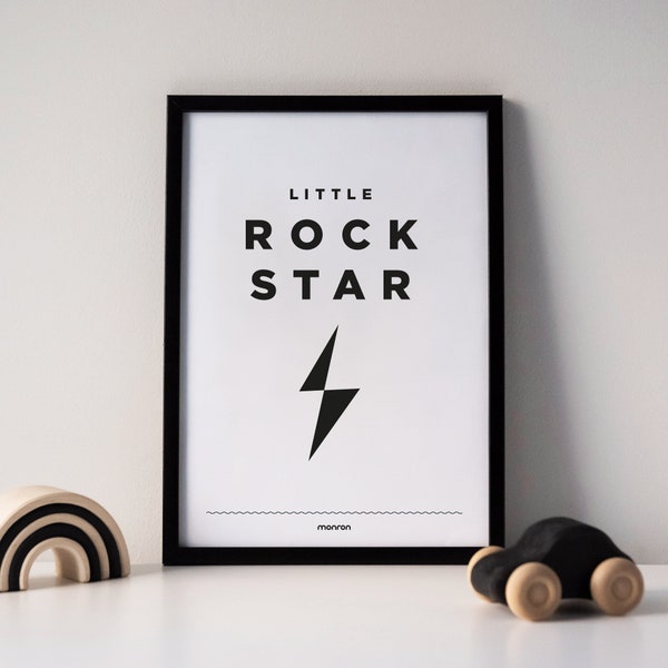 Rock Star Nursery Etsy
