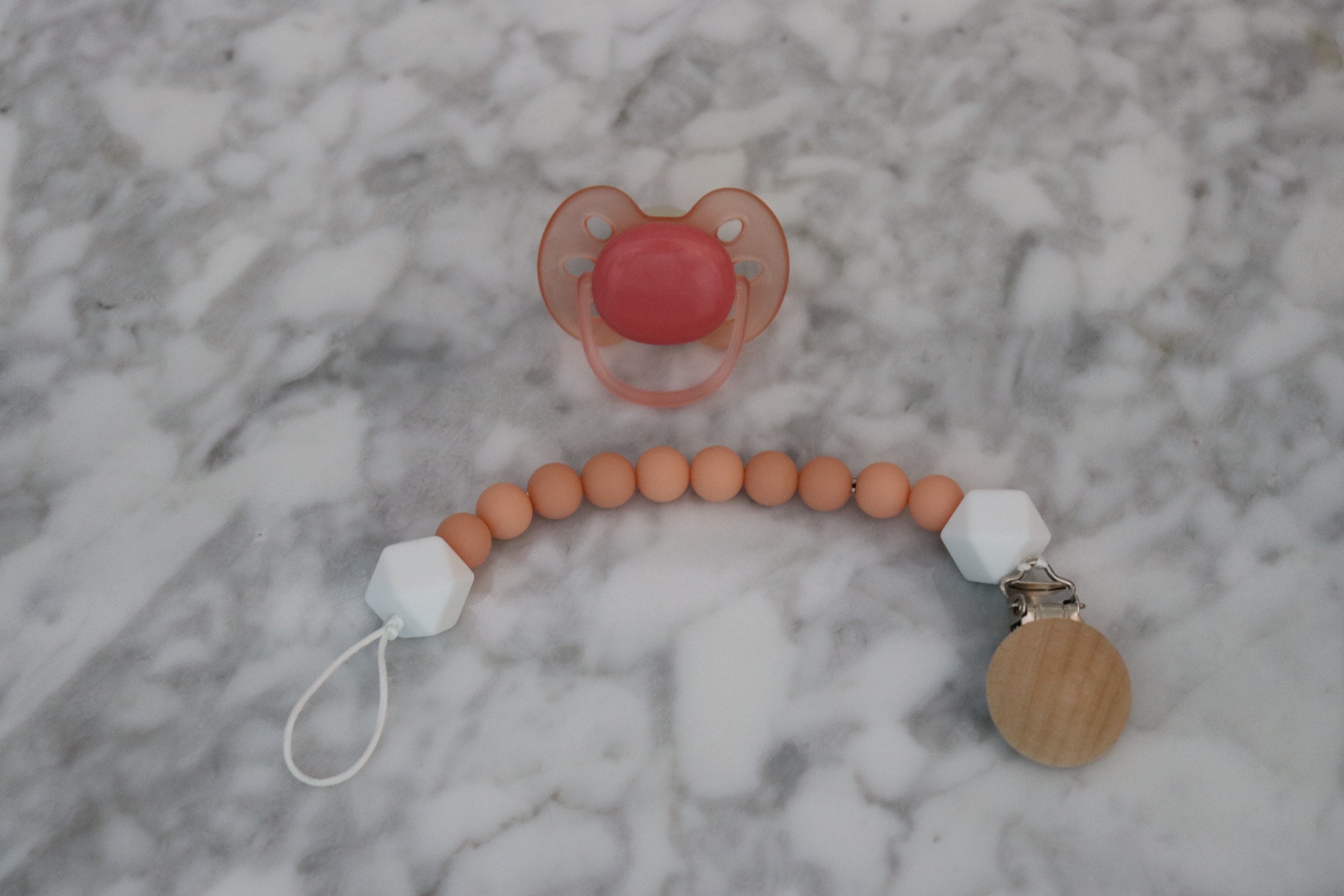 Wooden Clip Pacifier Clip Etsy