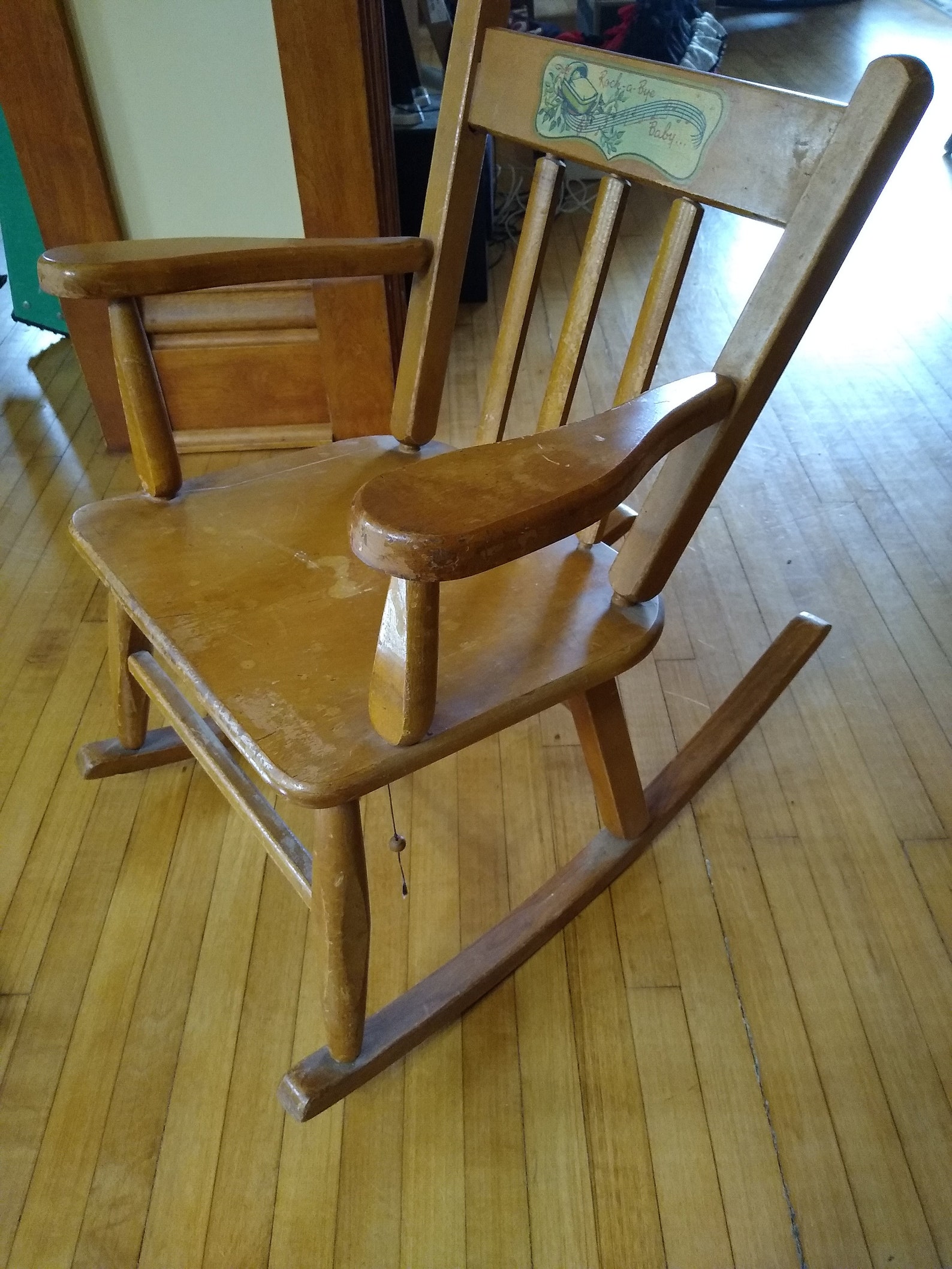 Childs Musical Rocking Chair Etsy