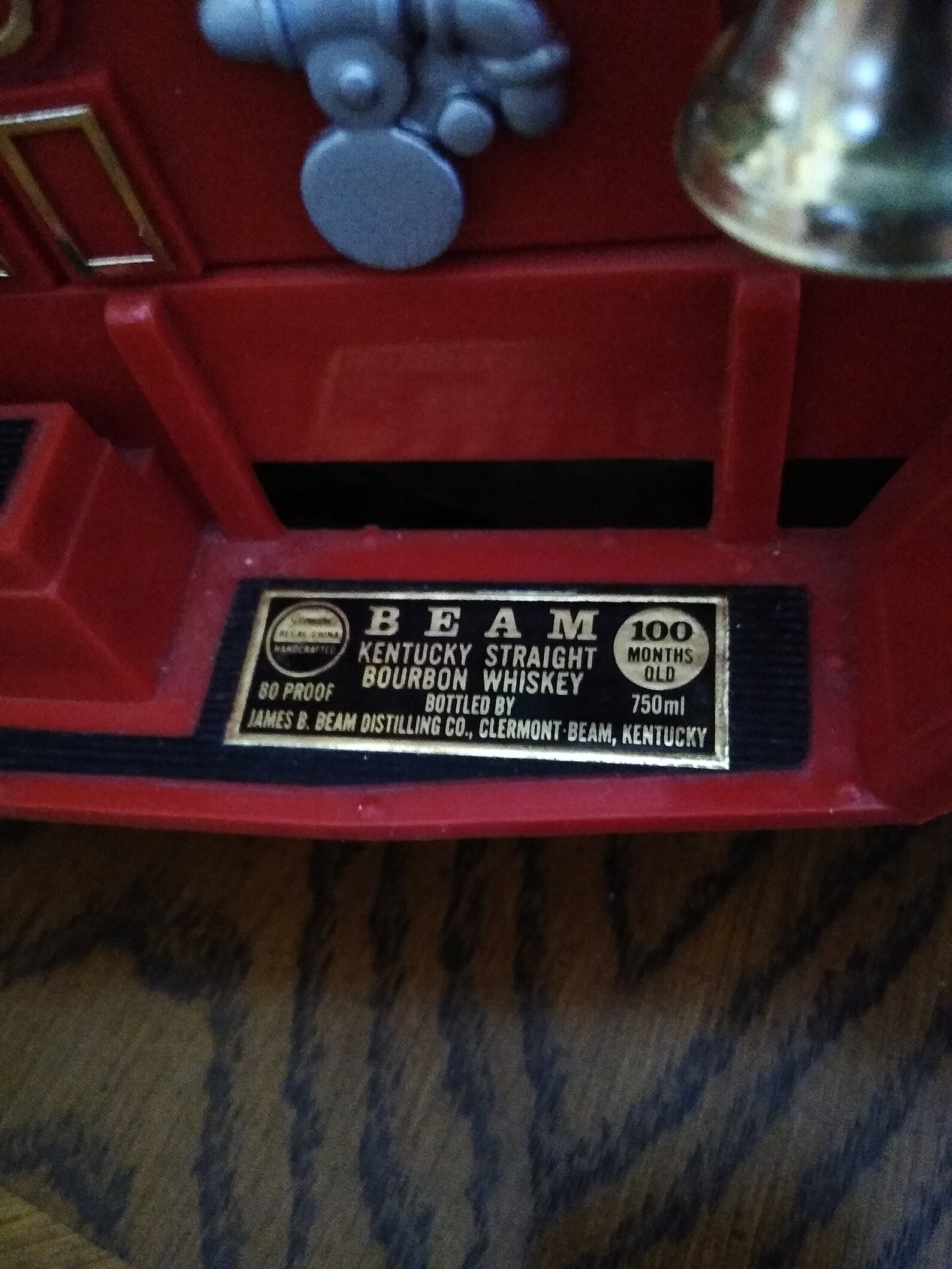 Jim Beam Fire Truck Decanter Etsy