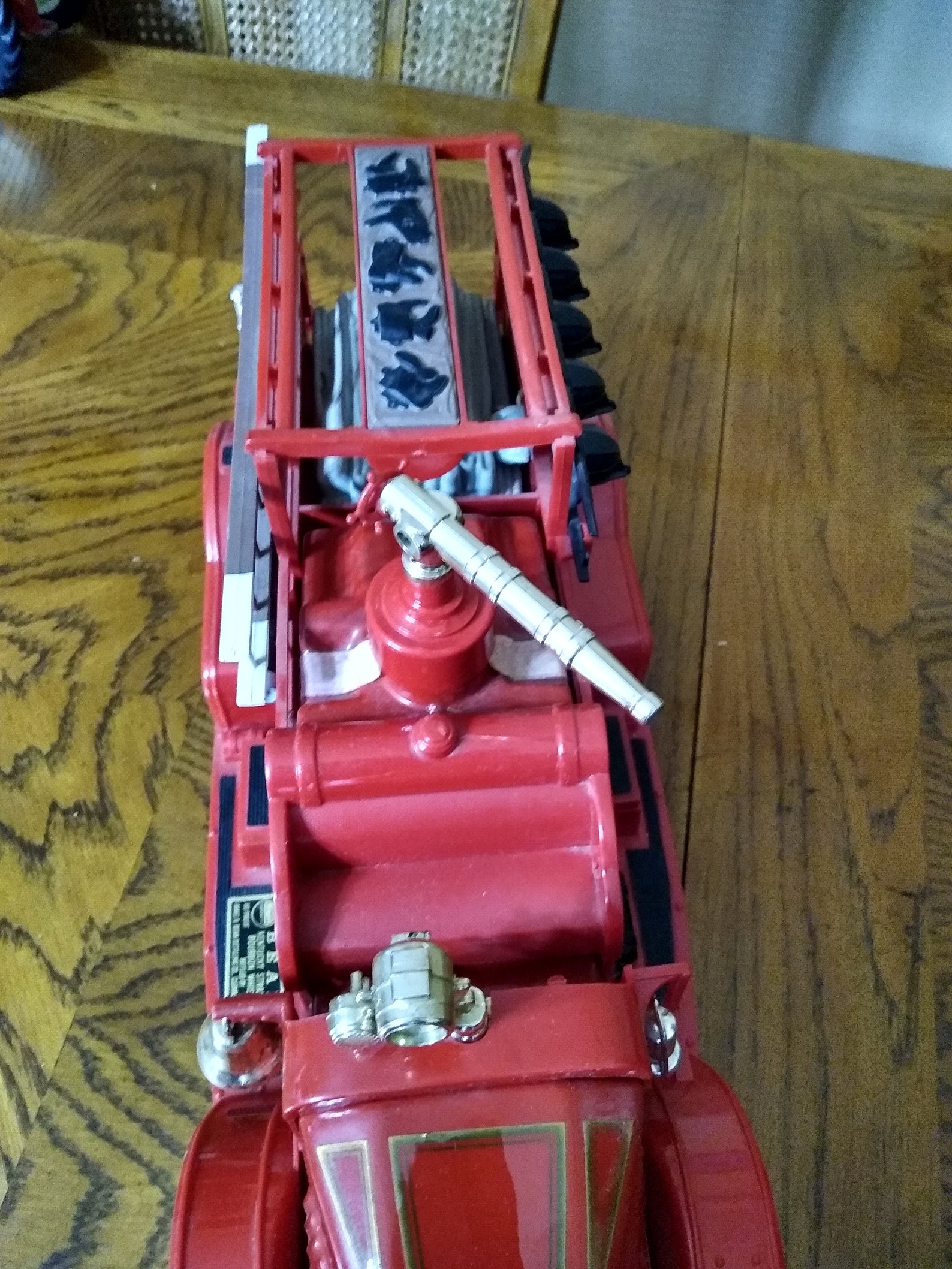 Jim Beam Fire Truck Decanter Etsy
