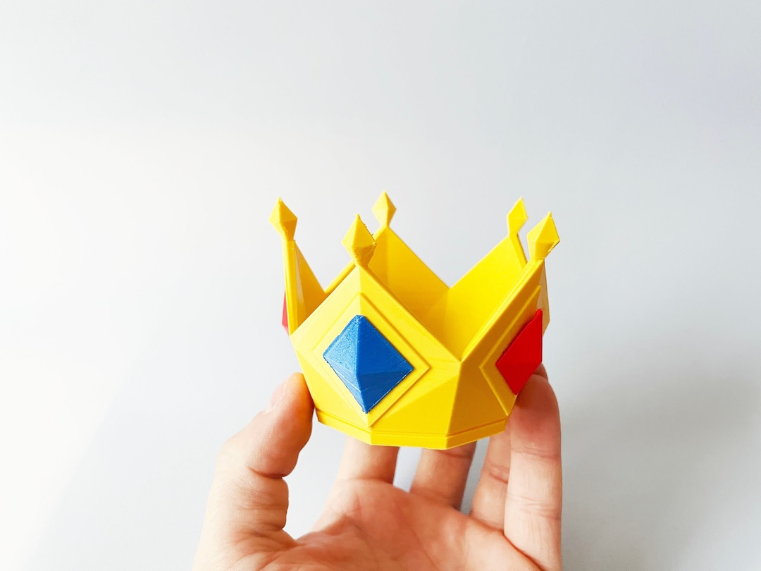 King Boo Crown 3D Printed Replica Model Etsy