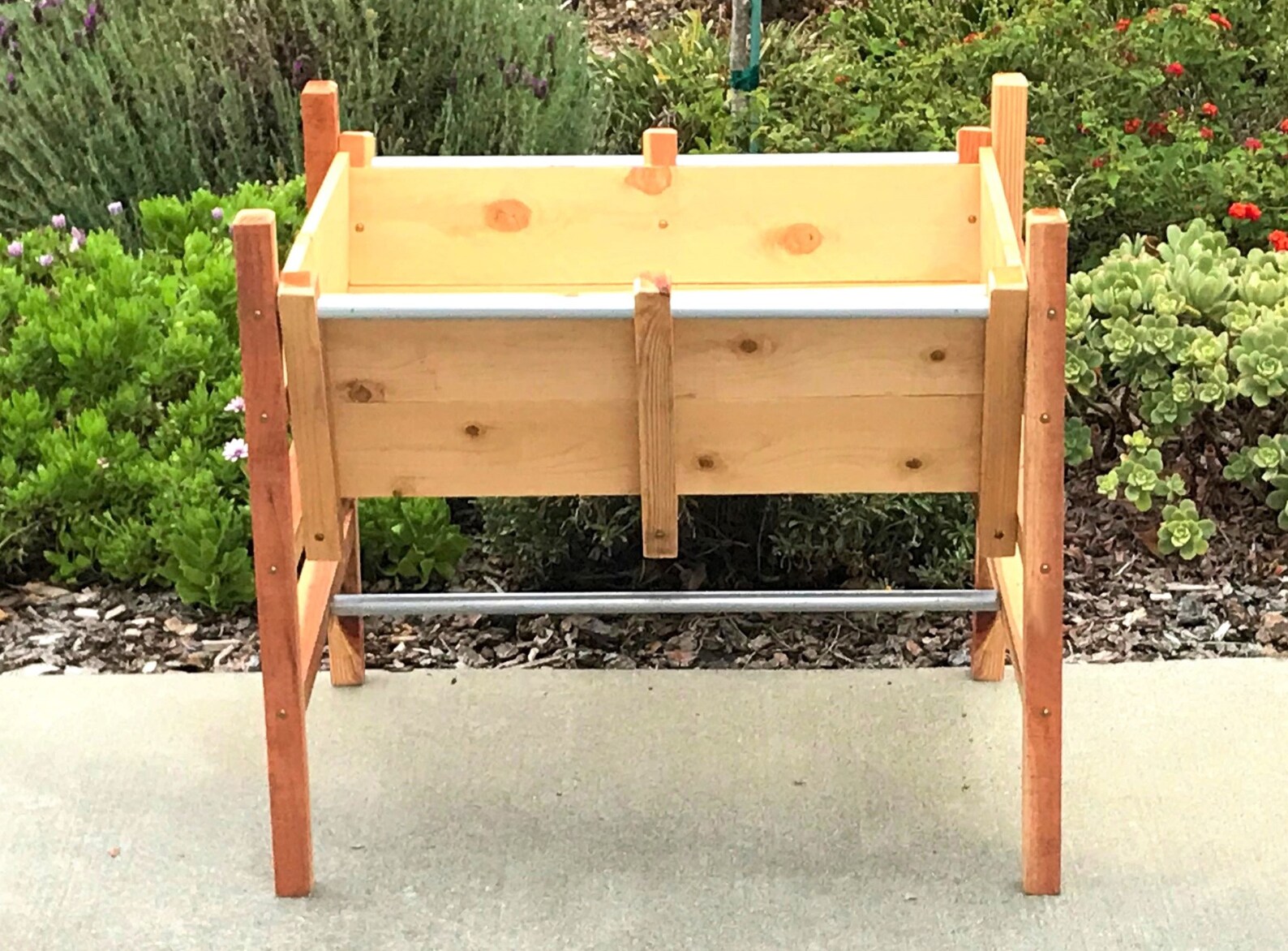 Cedar Raised Garden Bed Etsy