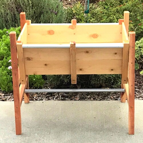 BSTOCK Cedar Raised Garden Bed Deep Kit double 3x6 Easy Etsy