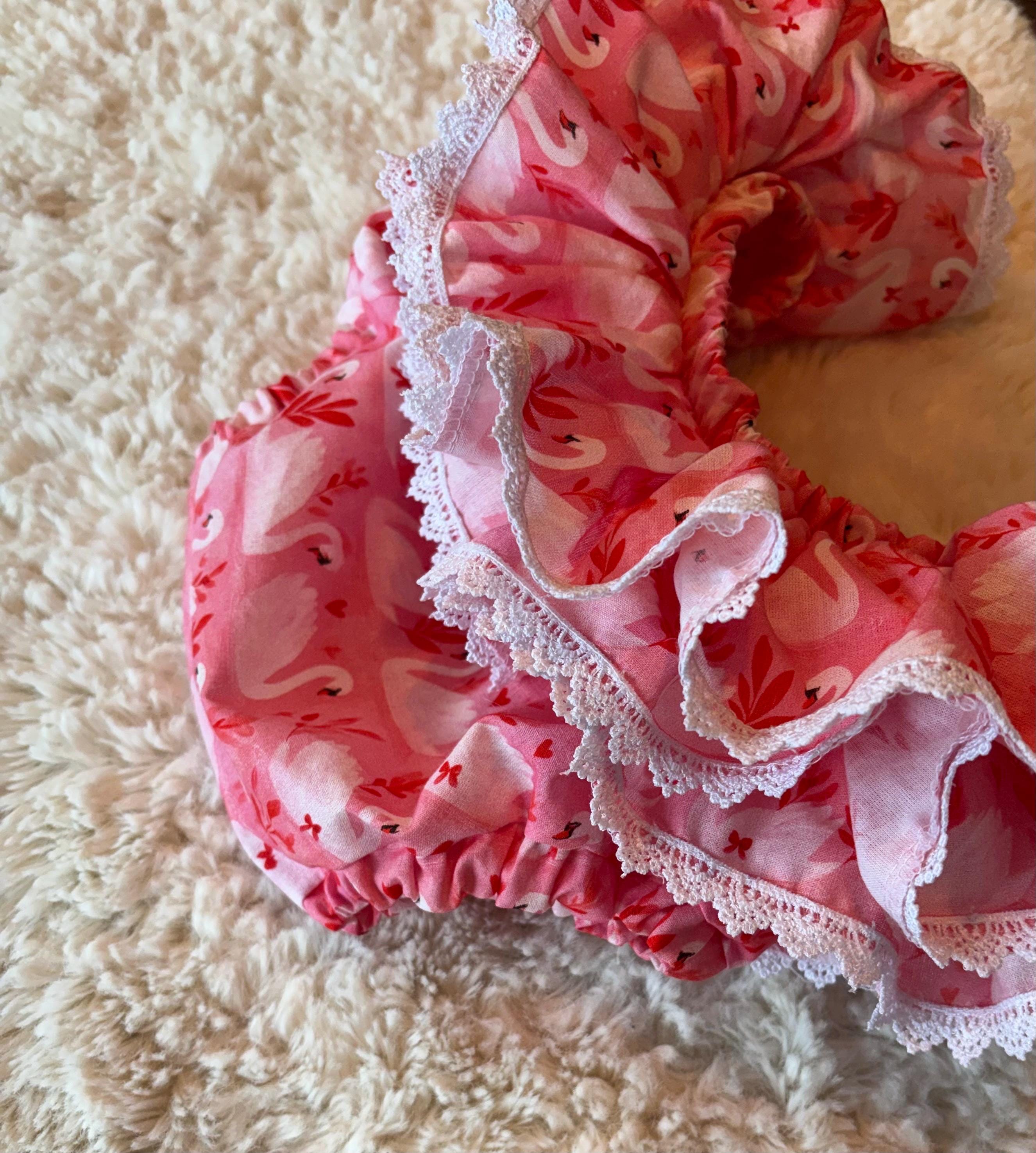 Baby Girl/toddler Ruffle Pink Swan Bloomers - Etsy UK
