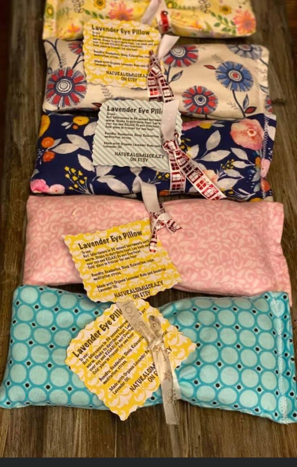 Bulk Eye Pillows Heat Rice Bag Lavender or Eucalyptus 58 10 Etsy