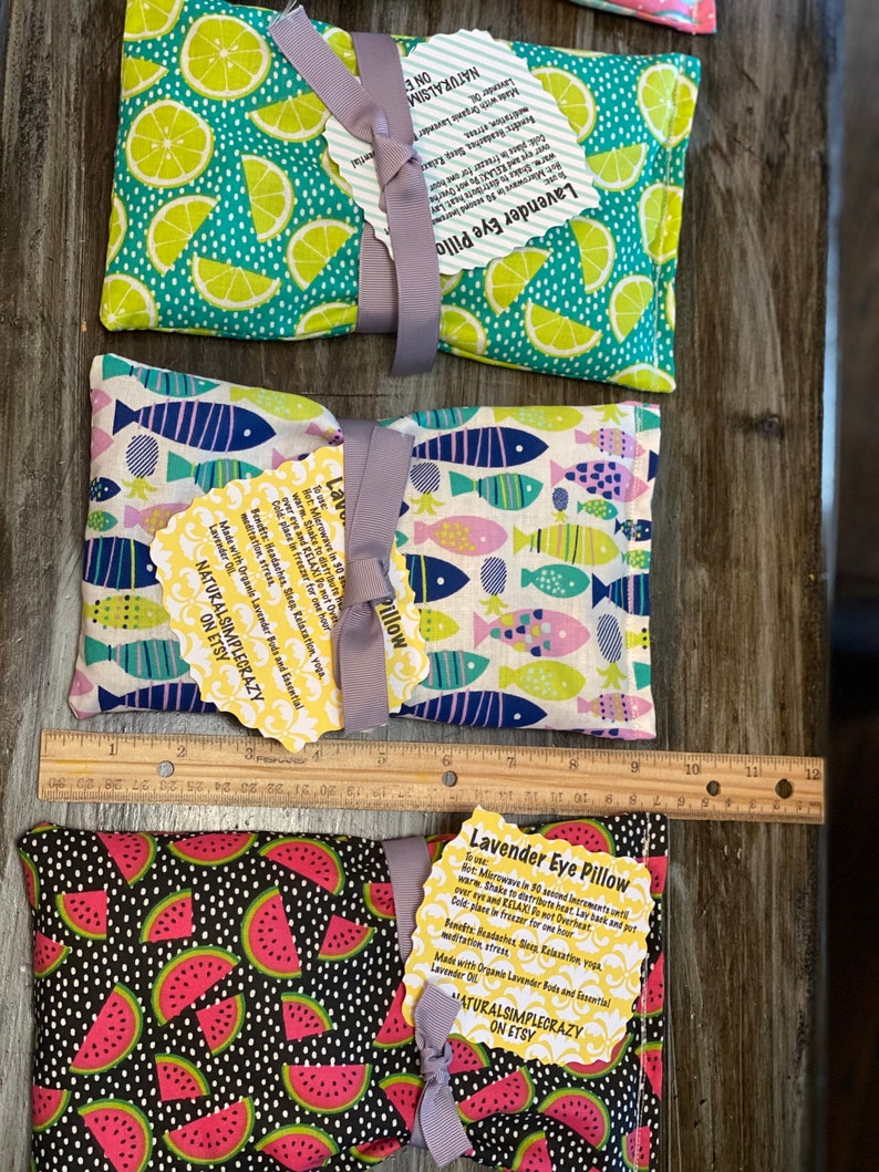 Bulk Eye Pillows Heat Rice Bag Lavender or Eucalyptus 58 10 Etsy
