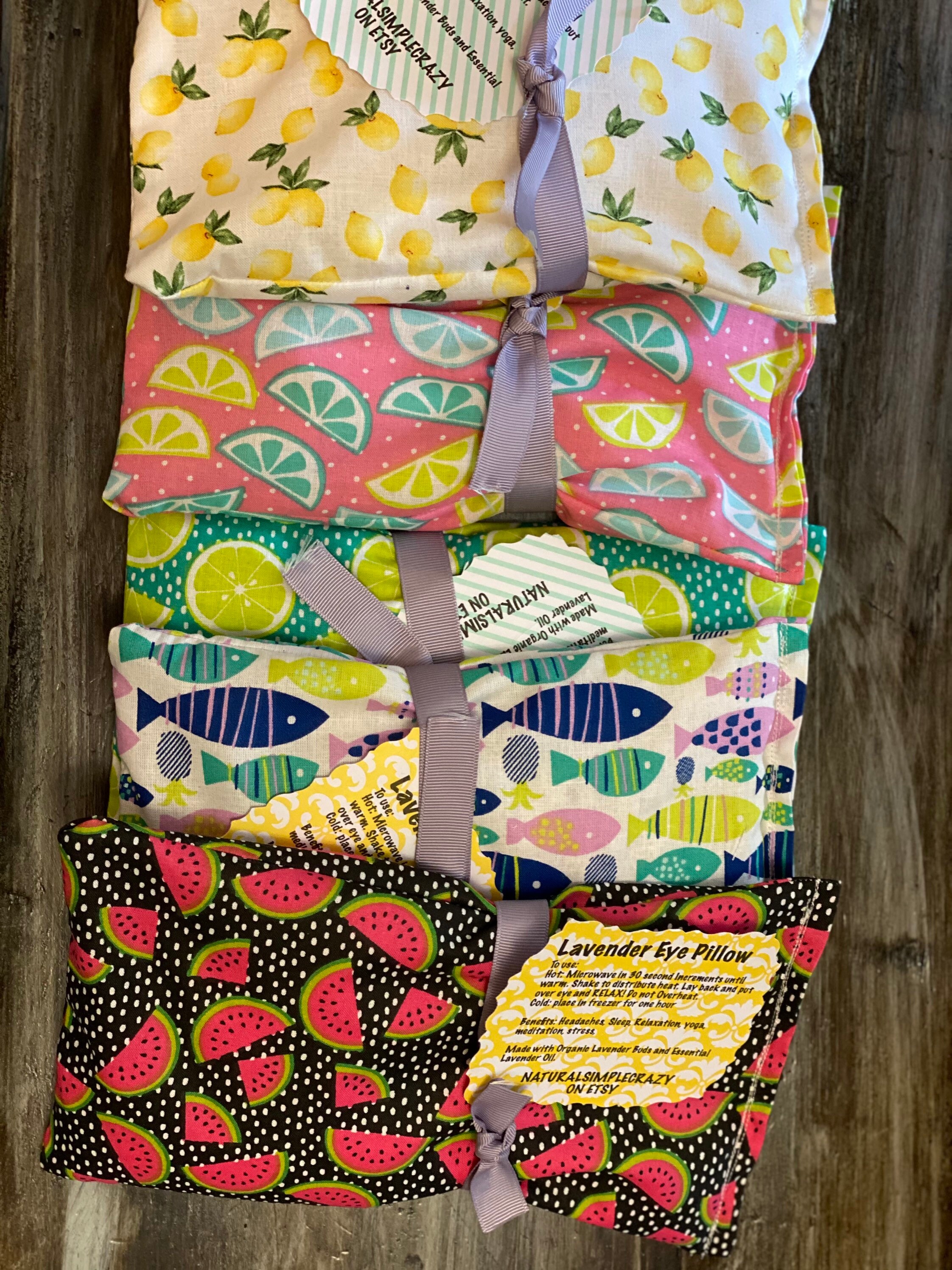 Bulk Eye Pillows Heat Rice Bag Lavender or Eucalyptus 58 10 Etsy