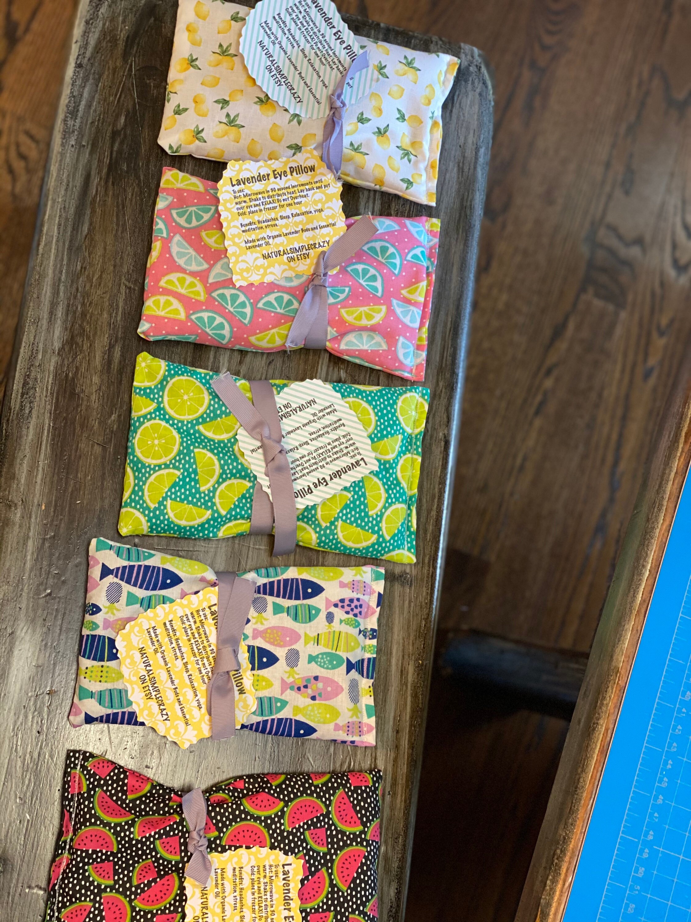 Bulk Eye Pillows Heat Rice Bag Lavender or Eucalyptus 58 10 Etsy