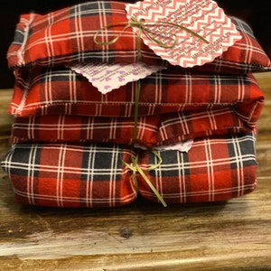 Get well soon gift heating pad pillow 3 piece set with or without Lavender essential oil
