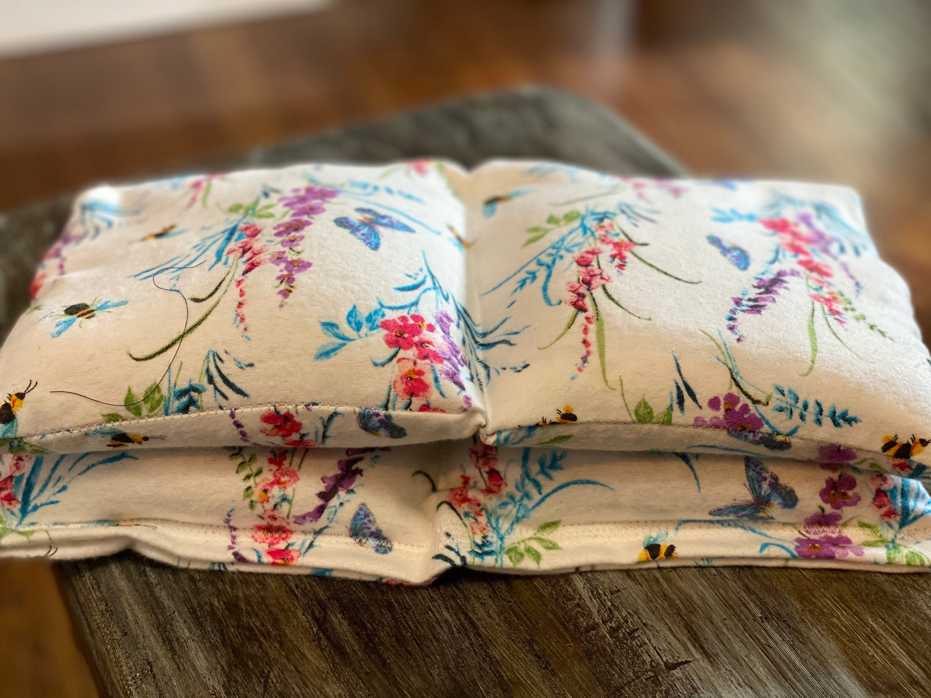 Heating Rice Bag Large Pillow. Microwave Unscented Heating Pad Etsy