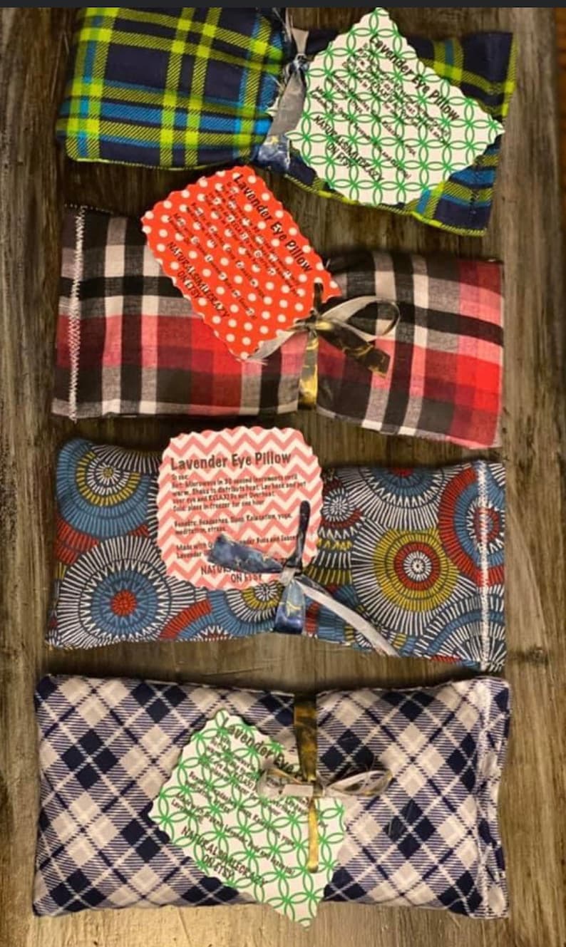 Bulk Eye Pillows Heat Rice Bag Lavender or Eucalyptus 58 10 Etsy