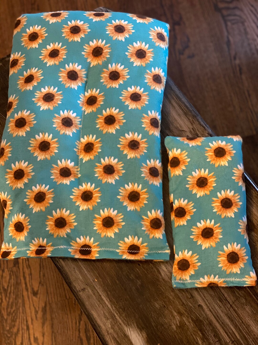 Gift Set Lavender Heating Pad Pillow Microwave Essential Oil Etsy