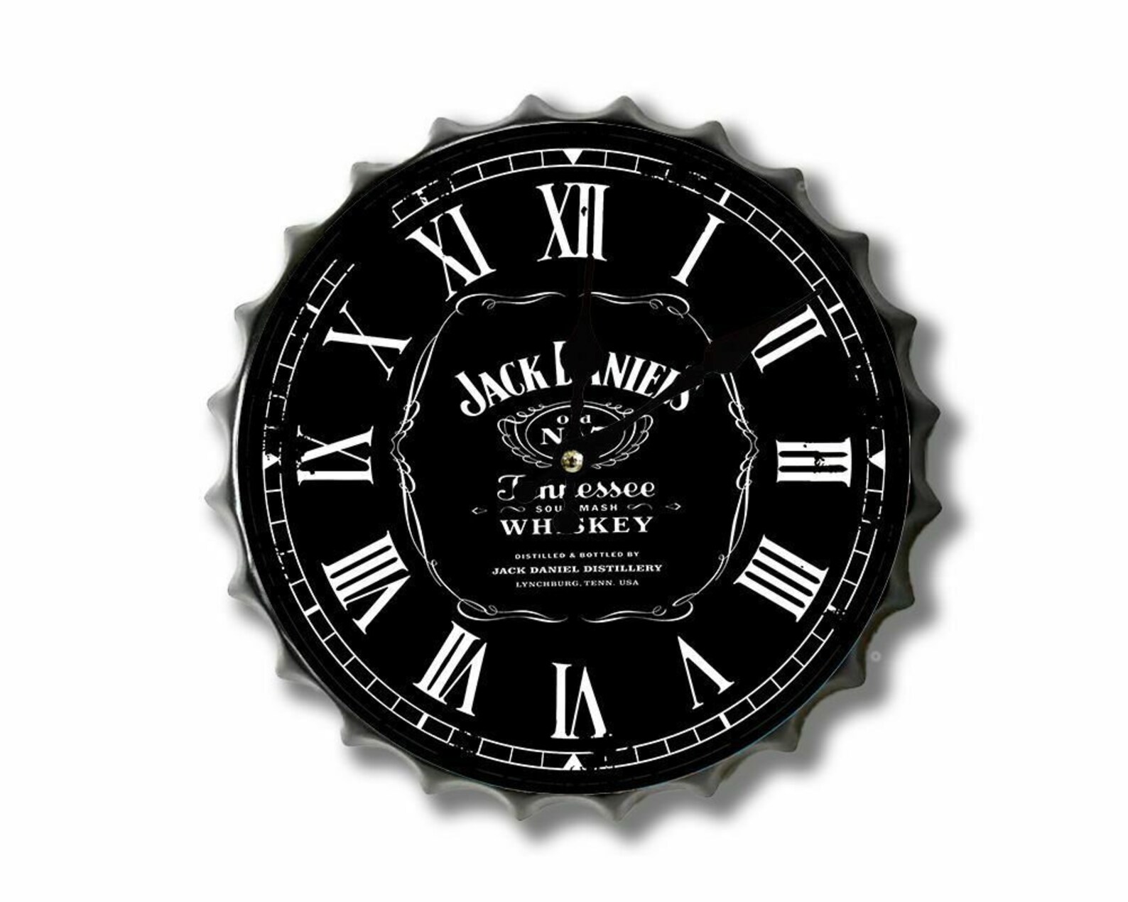 Jack Daniels JD Vintage Retro 30cm Wall CLOCK Display Sign Etsy