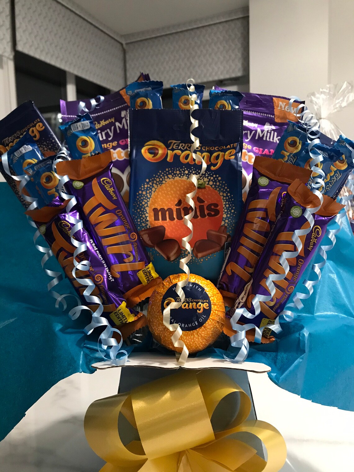 Terrys & Cadbury Chocolate Orange Bouquet Etsy