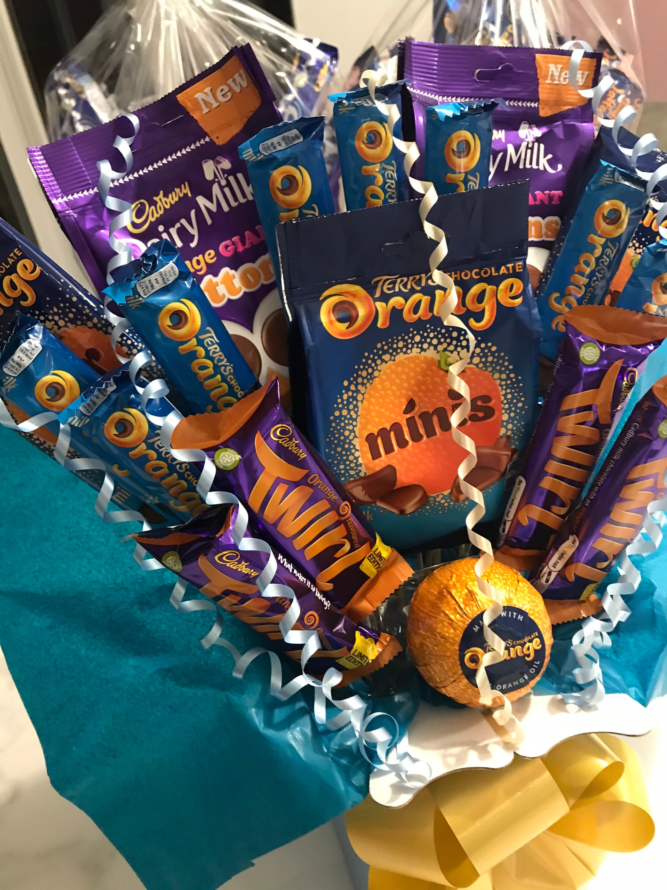 Terrys & Cadbury Chocolate Orange Bouquet Etsy