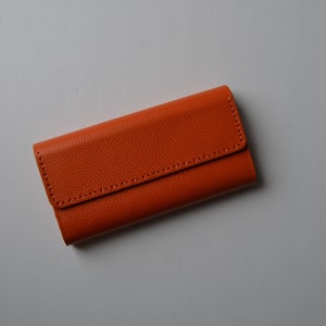 Portefeuille en cuir pour femme Portefeuille à plusieurs compartiments Vert rose violet Portefeuille noir Floter marron Compartiment pour cartes à fermeture éclair 8 couleurs avec poignée
