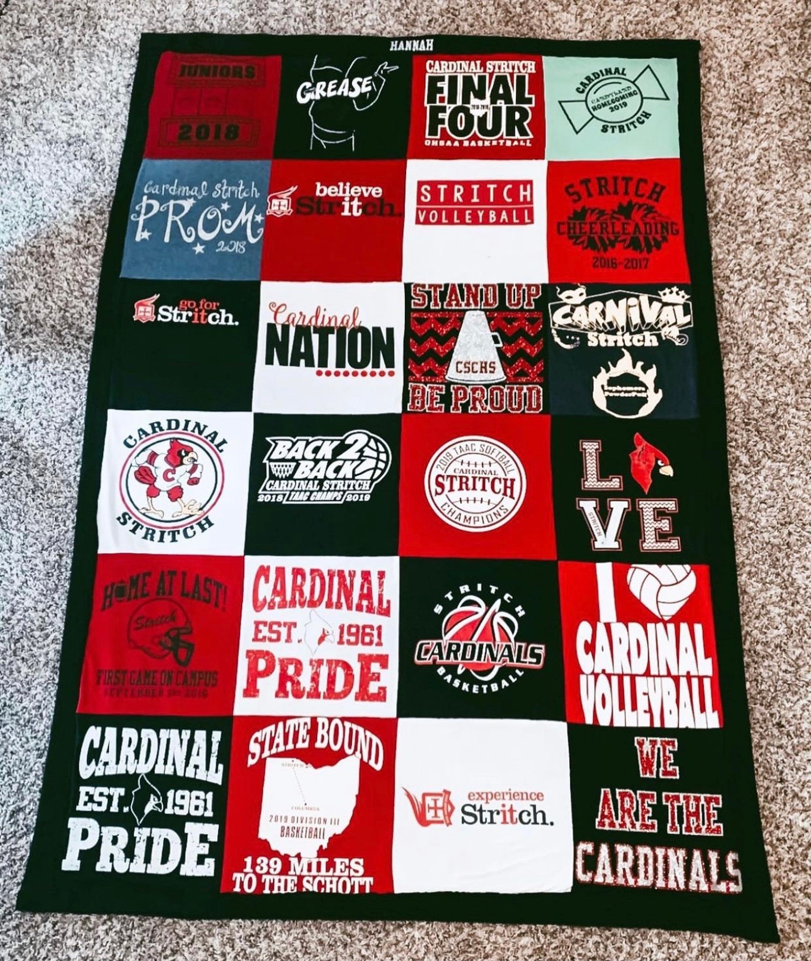 TShirt Blanket Etsy