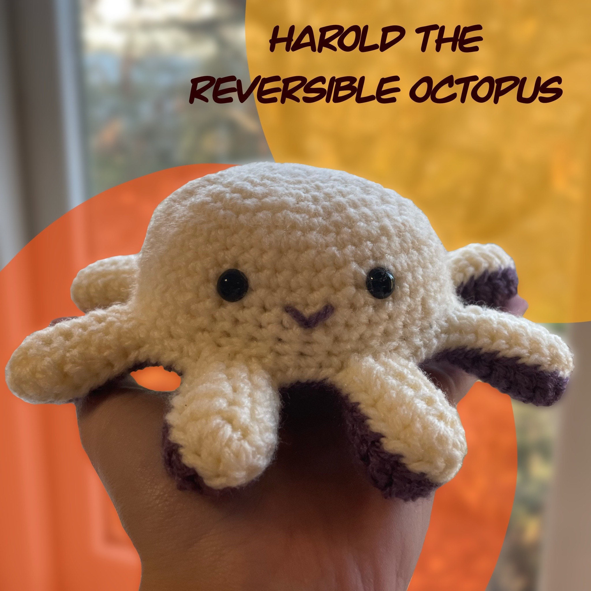 reversible octopus etsy