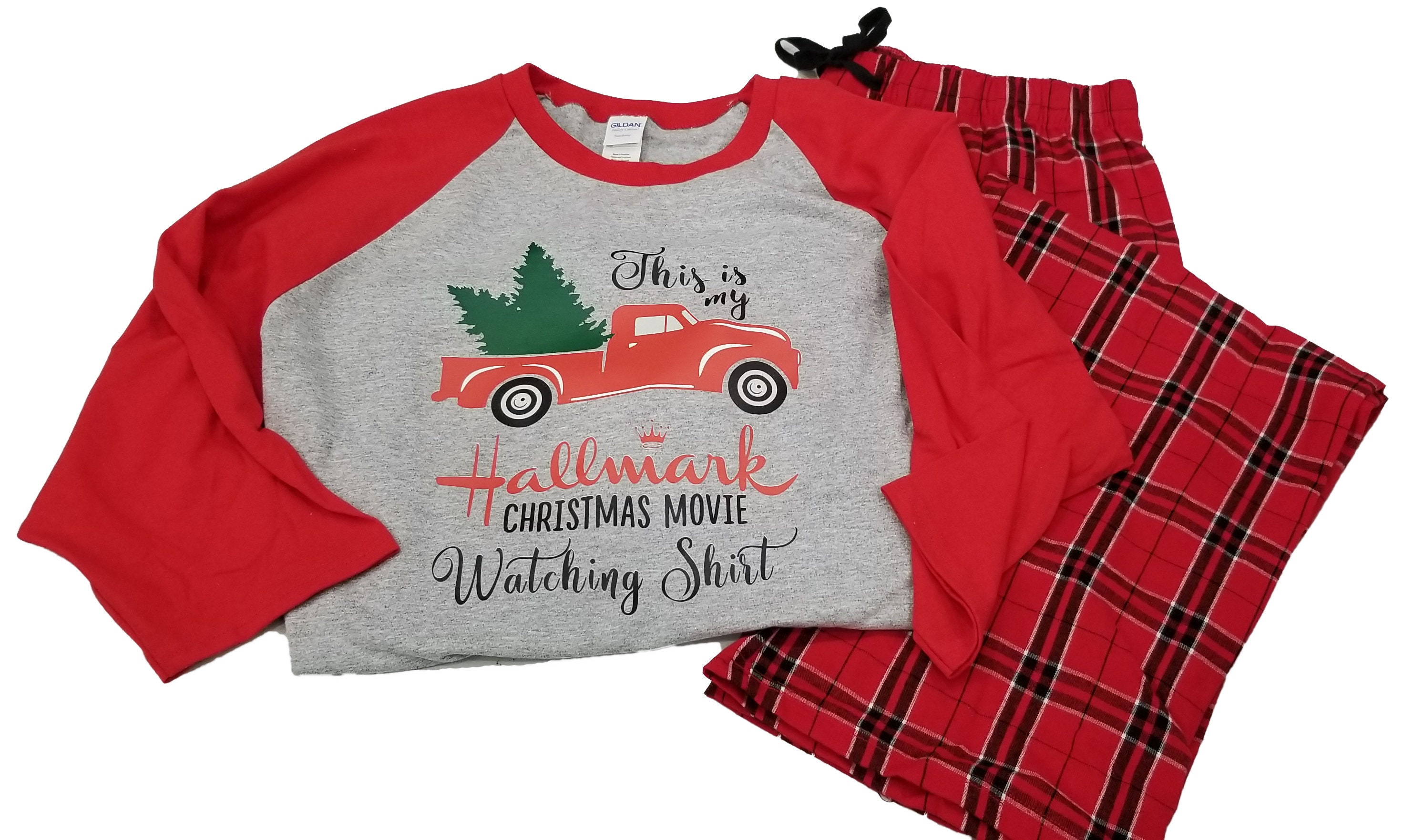 Hallmark Christmas Movie Pajamas Etsy UK