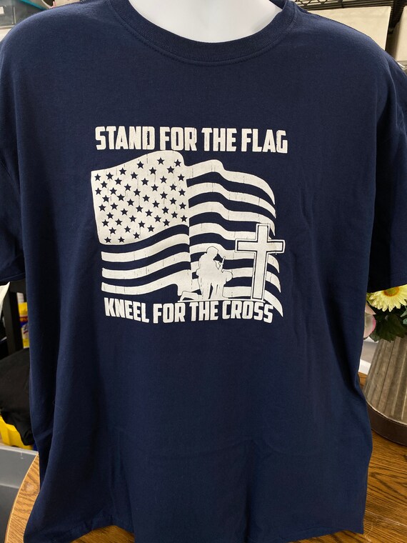free t shirt i stand for the flag
