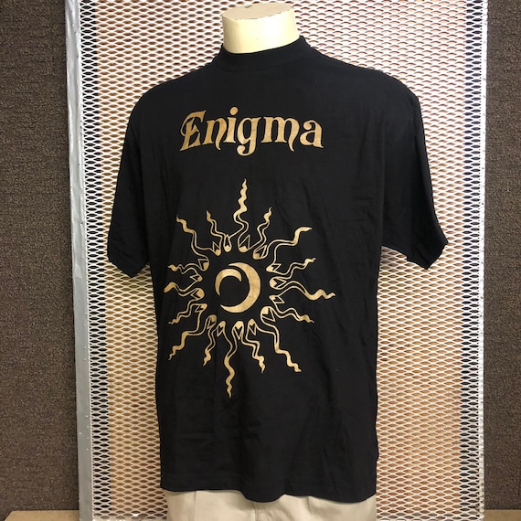 Enigma - T-Shirt - Rare - Vintage - Band - Merchan