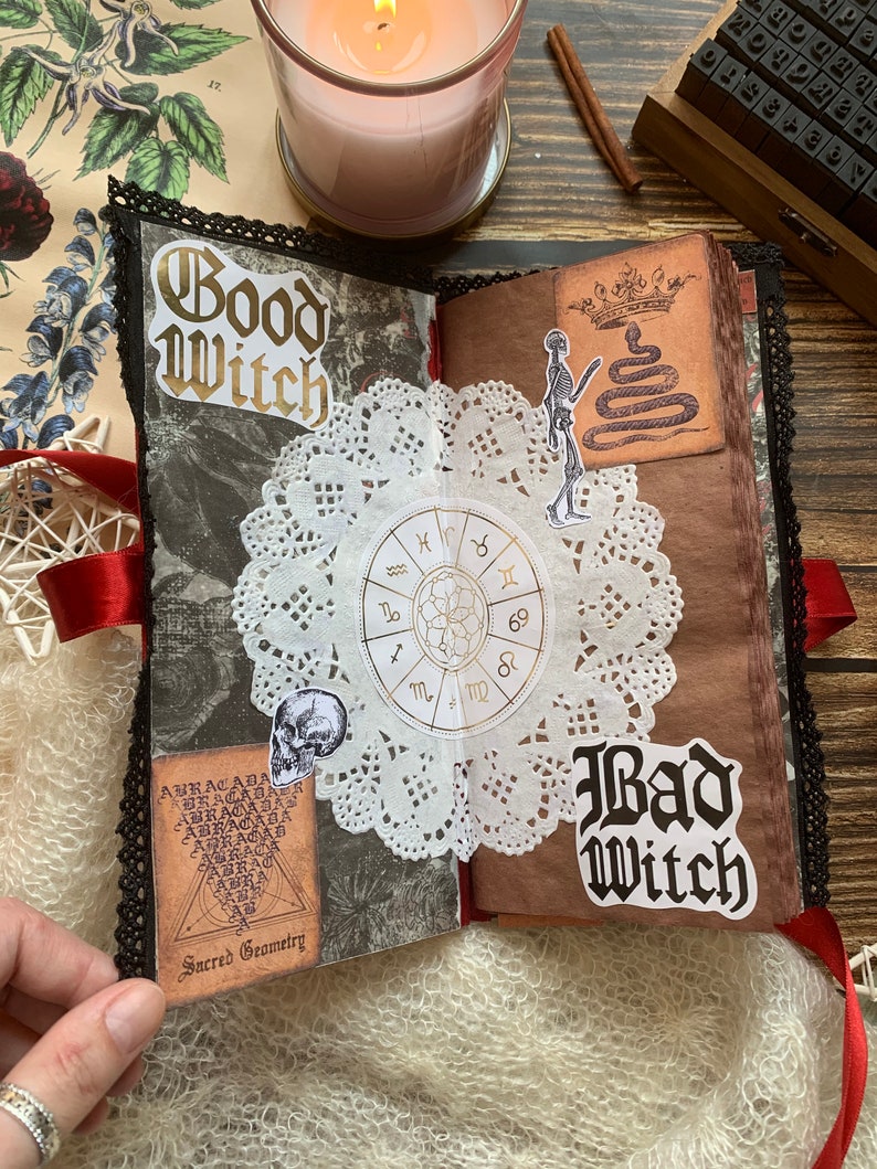 Gothic journal starter kit gothic journal gothic diary Etsy