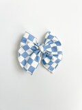Large Blue & White Checkered Fable - CLIP ONLY