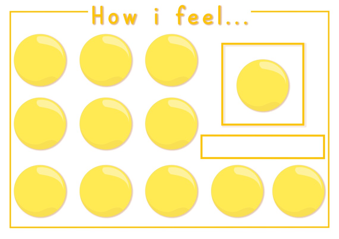 Printable 'emoji' Emotions Chart, Kids, Early Learning, Primary ...
