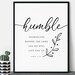 James 4:10 Bible Verse Wall Art Printable Large Scripture - Etsy