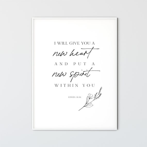 New Heart New Spirit {Small Wall Tapestry} New Heart New Spirit {Small Wall Tapestry}