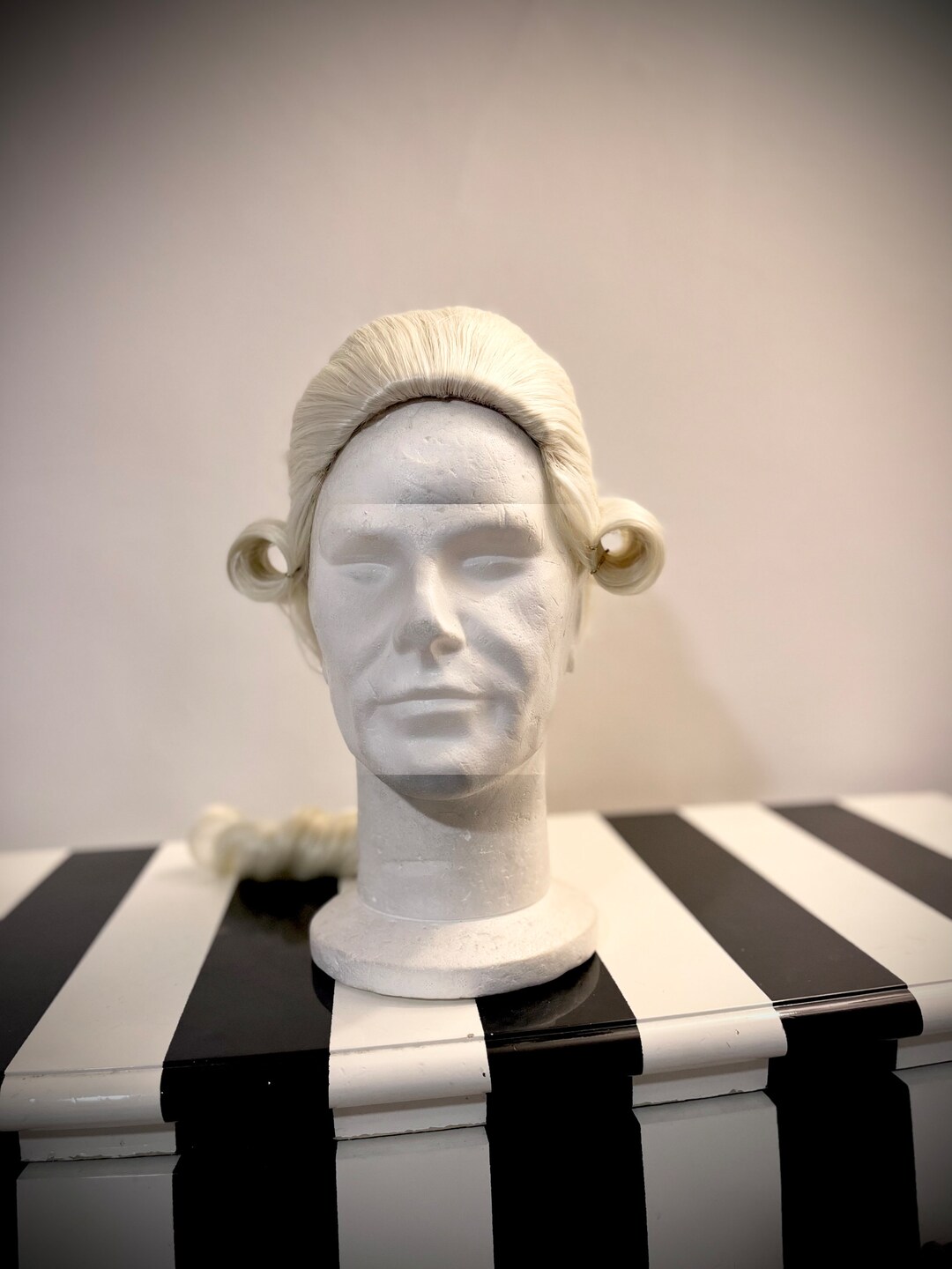 Mens Wig Costume Theatre Historical Reenactment Women Unisex