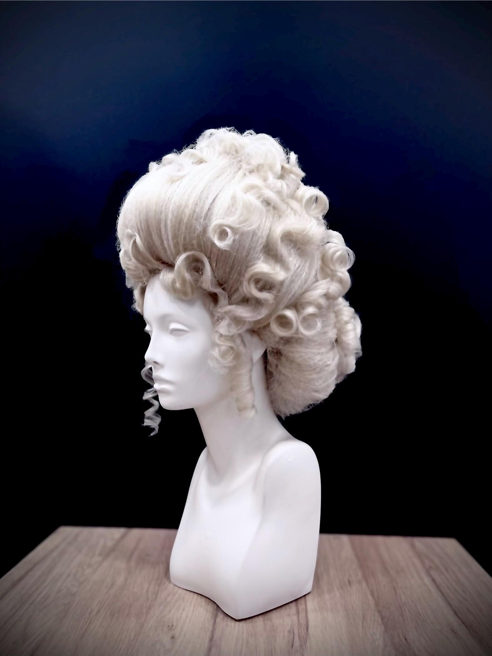 Rococo Powdered Wig - Etsy