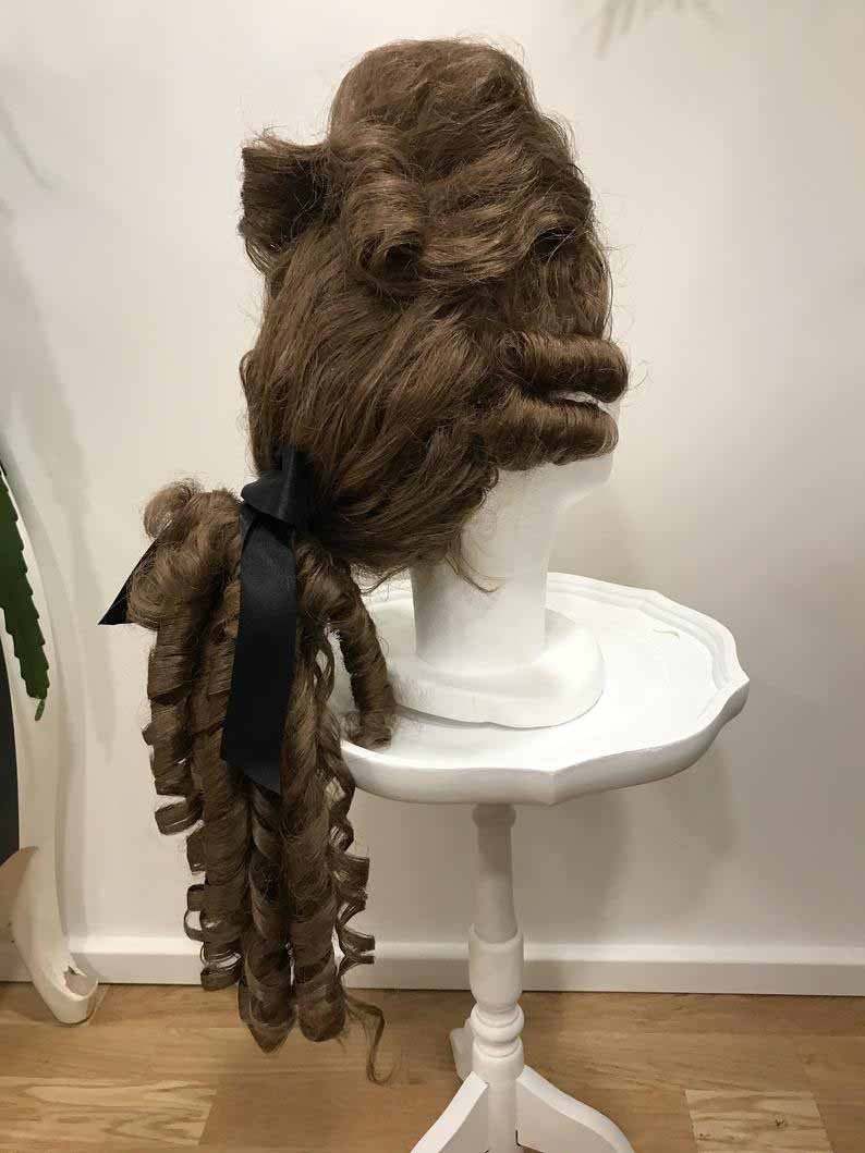 Men's Costume Wig period wig rococo steampunk Etsy